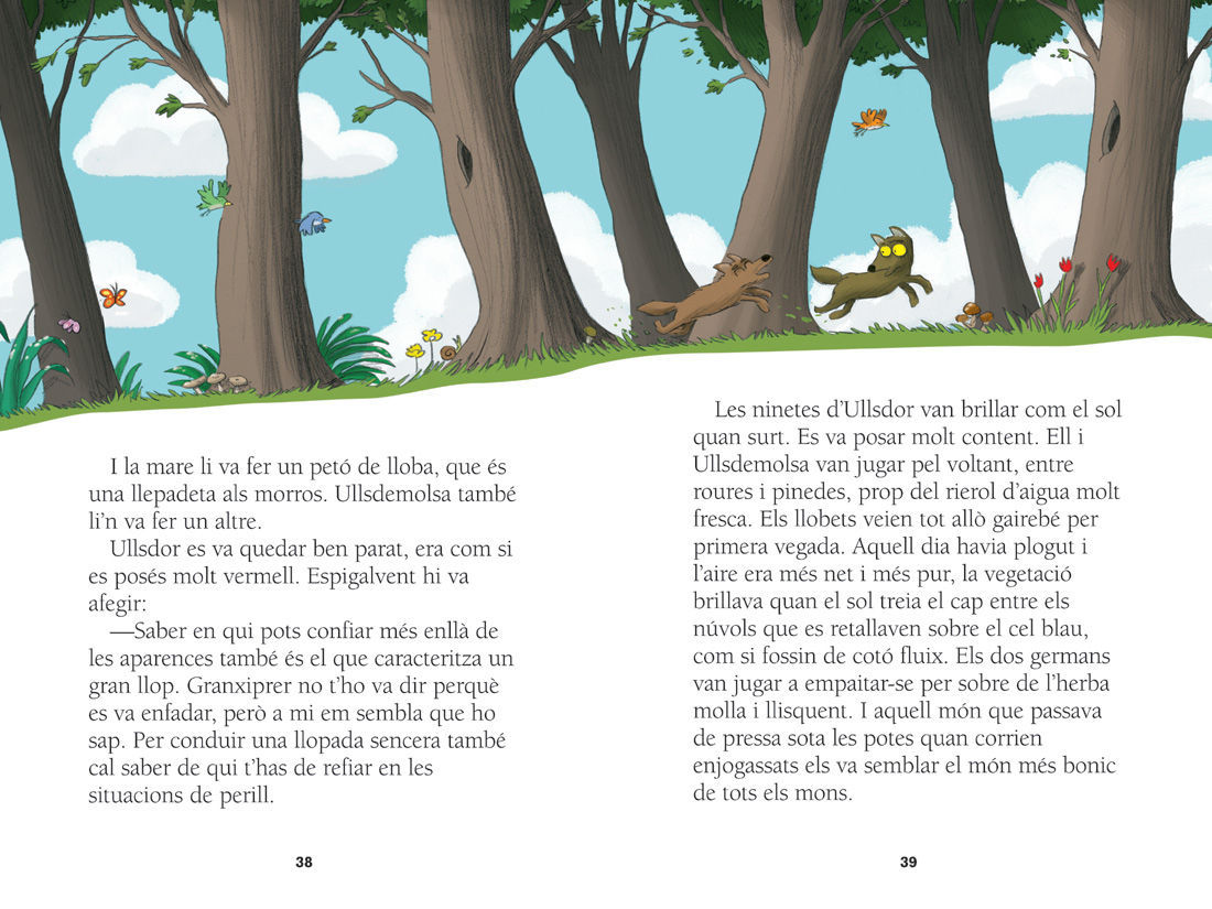 Sample page of El Món més bonic El Món més bonic sample page